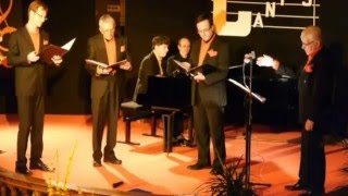 Rossini quotInno alla pacequot par CANTHOM quatuor masculin amateur BourgenBresse Vidéo HD [upl. by Enelra]