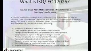 What is ISO 17025 [upl. by Nahum]