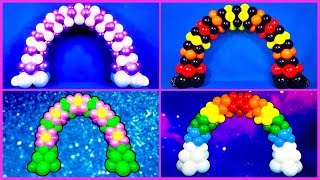 Mini Balloon Arches Party Decoration Idea [upl. by Herman348]