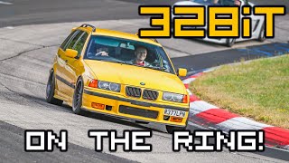 Nürburgring Nordschleife 2023  BMW E36 328iTouring on board [upl. by Eleon464]