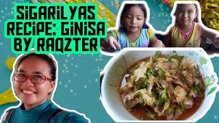 Sigarilyas Recipe Ginisa version of Raqzter Charmaine Lei Cenal [upl. by Pasia29]