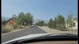 Driving Tour of Mono City CA [upl. by Goddord]