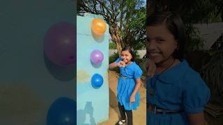 Lam no bong bay nhan qua bat ngol brust balloons 🎈 to receive surprise gift 🎁 funny short video [upl. by Griffiths]