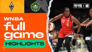 Las Vegas Aces vs Seattle Storm  FULL GAME HIGHLIGHTS  July 10 2024 [upl. by Eeslehc699]