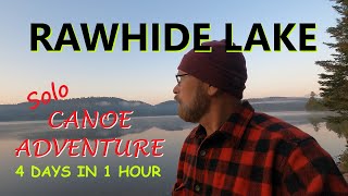 Rawhide Lake Canoe Camping Adventure [upl. by Aniled]