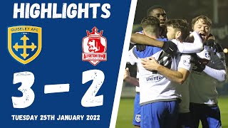 HIGHLIGHTS  Guiseley AFC vs Alfreton Town 25th January 2022 [upl. by Ettenawtna145]