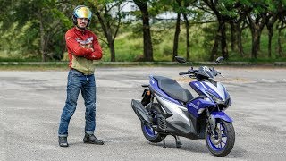 ULASAN VIDEO Yamaha NVX 155 di Malaysia  RM10500 [upl. by Leola]