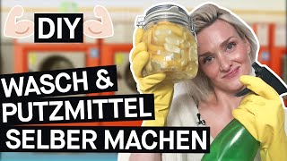 DIY Nachhaltiges Putzmittel und Waschmittel selber machen und testen  PULS Reportage [upl. by Enisamoht]