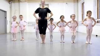 Joffrey Ballet School NYC Pre Ballet 1 Class for Ages 56  The Childrens Program [upl. by Yendor]