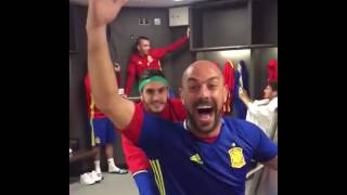 Spain team in Mannequin Challenge [upl. by Radferd411]