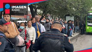 Fallas en Línea 1 del Metro deja a pasajeros sin servicio [upl. by Kendrah]