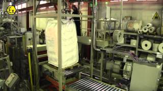 SemiAutomatic Big Bag Filling Machine 4loops FIBC mod FORTIS Atex compliant [upl. by Nivi]