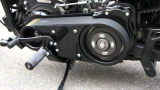 05DYNA FXDL BDL 3inch Open Belt MOTORROCK [upl. by Adelia933]