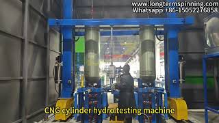 CNG cylinder hydro testing machine [upl. by Notloc]