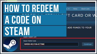 How To Redeem A Code On Steam  Unlock A Game [upl. by Naus]