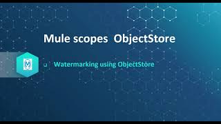 MuleSoft  Mule ESB 4  Session 46  Mule scopes  ObjectStore  water marking [upl. by Petulia]