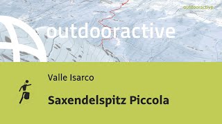 Sci alpinismo in Valle Isarco Saxendelspitz Piccola [upl. by Aneeled]