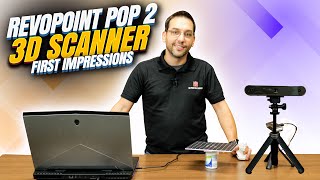 REVOPOINT POP 2 3D SCANNER FIRST IMPRESSIONS [upl. by Nolad753]