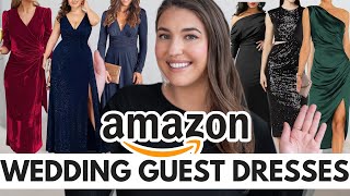 Amazon Must Have Wedding Guest Dresses ❄️ [upl. by Booma]