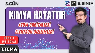 Atom Orbitalleri ve Elektron Dizilimi PDF 📌 9SINIF KİMYA YENİ MÜFREDAT 2025 📌1ÜNİTE GÜN5 [upl. by Nalim355]