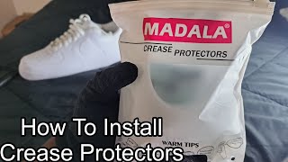 How To Install Crease Protectors In Your Shoes [upl. by Notsnarc210]