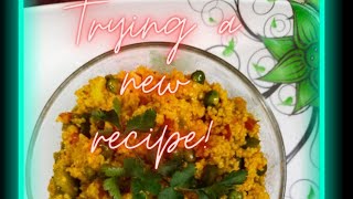 Foxtail millet upma Kangni upma  Healthy recipe Trying new dish [upl. by Eiramenna]