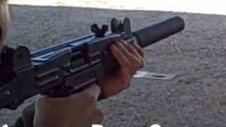 Shooting a Suppressed UZI 9mm [upl. by Macmullin]