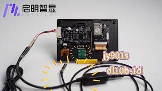 ESP32S3 43quot Demo Integrated 9Axis amp RS485 Temp Sensor [upl. by Wiskind941]