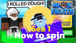 How To Spin In Sea 1 In Blox Fruits [upl. by Percy558]