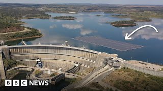 Are floating solar farms the future of clean energy  BBC News [upl. by Kerry]