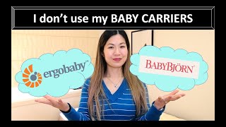 BABY CARRIER REVIEW  BABY BJORN VS ERGO BABY  Why I dont use them [upl. by Esirec]