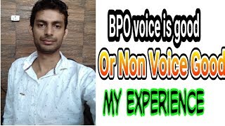 My Experience with BPO Non Voice process  Call centre international Voice and non voice job [upl. by Llertnek]