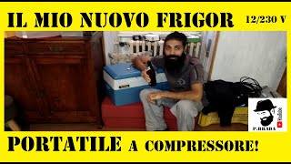 Recensione e test Frigorifero portatile 12  230 volt a compressore Vevor [upl. by Ycats]