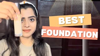 BEST FOUNDATION FOR NORMAL TO DRY SKIN  KEY BEAUTY FOUNDATION REVIEW [upl. by Yedoc594]