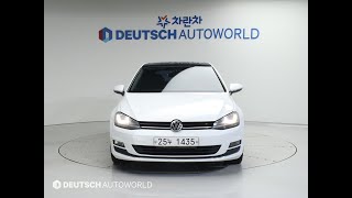 폭스바겐 골프 20 TDI 2014년식 무사고 [upl. by Bolton]