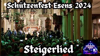 Schützenfest Esens 2024  Steigerlied in der St Magnus Kirche gespielt vom Stadtorchester Wiesmoor [upl. by Lowndes494]