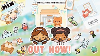 Snuggle Cubs Furniture Pack 1st Look  Aesthetic Toca Life World  The Toca Life Sisters 🦋 [upl. by Lifton]