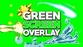 BEST Green Screen Overlay Effects Pack Download  Free Overlay Greenscreen Pack HD Download [upl. by Aynekal]