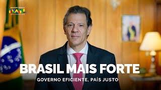 Pronunciamento do ministro da Fazenda Fernando Haddad [upl. by Calia]