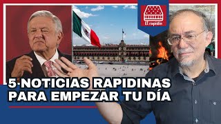 EL RAPIDÍN 5 NOTICIAS PARA EMPEZAR TU DÍA [upl. by Aileda]