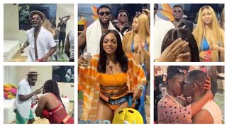 COOLEST P00L PARTY SHAUN amp WANNI KI  NELLY R0CKS MAYOR FROSH WHILE TOBY KIES KASSIA bbnaija [upl. by Eelir]