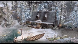 Moonlight Cottage  Skyrim Special Edition House Mod [upl. by Auqenes]