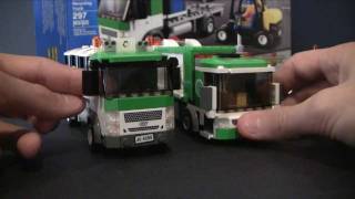 LEGO City 4206 Recycling Truck Review [upl. by Erik891]