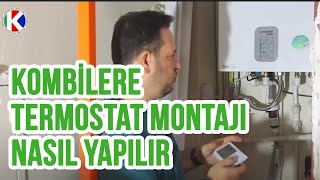 Her Marka Kombiye Oda Termostat Montajı Nasıl Yapılır  Kontrolyumcom [upl. by Gulick]