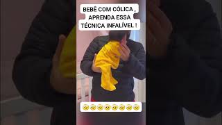 TÉCNICA PARA SE ALIVIAR CÓLICAS EM BEBES  SEGUE O CANAL OBRIGADO [upl. by Hollyanne189]