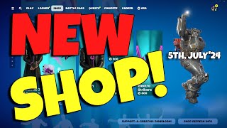 Fortnite Item Shop Update 5th July 2024 CH5 S3 [upl. by Demodena]