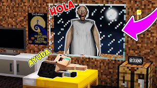 ¡GRANNY ESPANTA A BEBE NOOBSI EN LA NOCHE EN MINECRAFT 😱😨BEBE NOOBSI Y BEBENOOB VS GRANNY [upl. by Ayotas855]