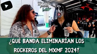 ¿Qué BANDA eliminarían los ROCKEROS del MXMF 2024 [upl. by Coralyn619]