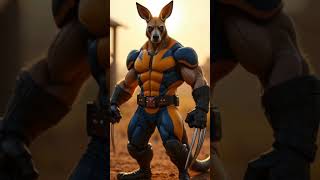 Kangaroo vs Wolverine The Ultimate Showdown [upl. by Cammi191]