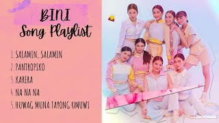 BINI Song Playlist [upl. by Annaihs]